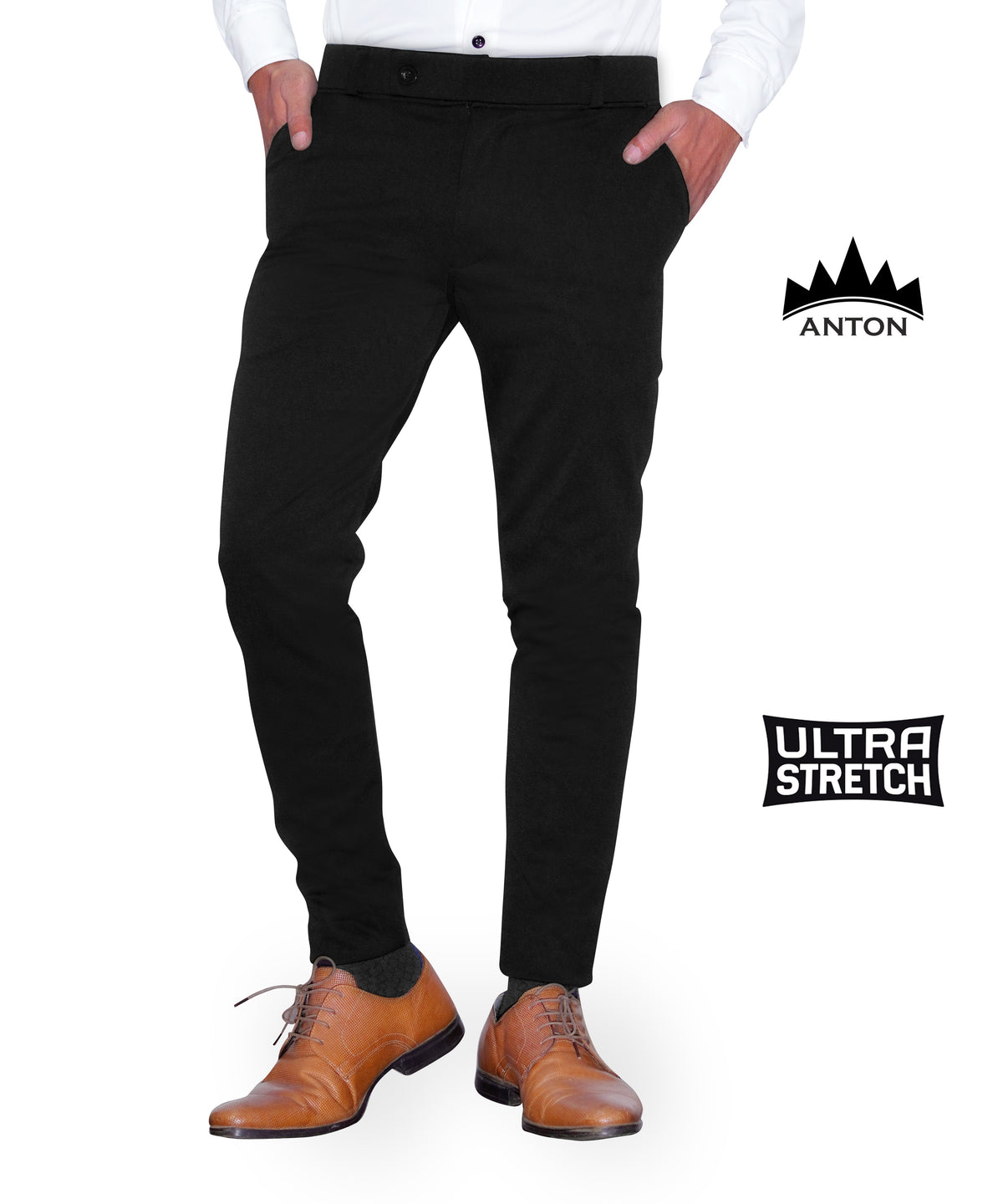Casual Trouser Black - Anton India