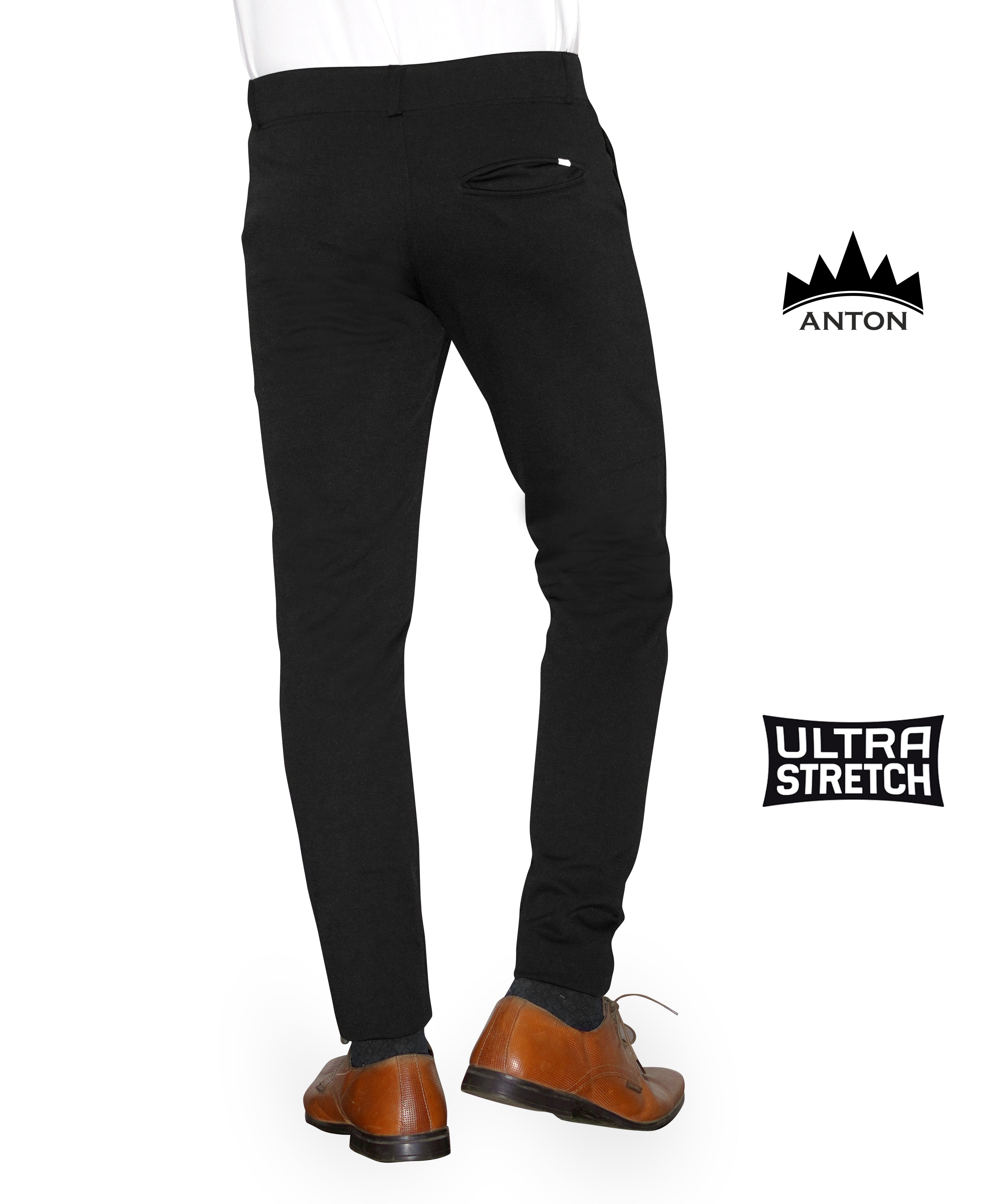 Casual Trouser Black - Anton India